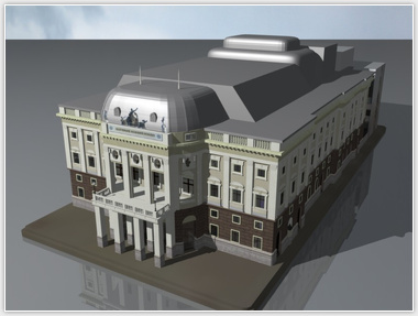Slovak National Theatre  3D model