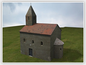 Church in Drážovce - Visualizations 
