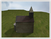 Drážovský kostolík - 3D model