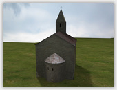 Church in Drážovce - 3D model
