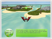 Island didactic computer game