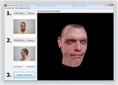 Automatic image-based 3D head modeling
